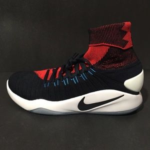 Nike Hyperdunk 2016 Flyknit ‘USA’ Mens Size 14